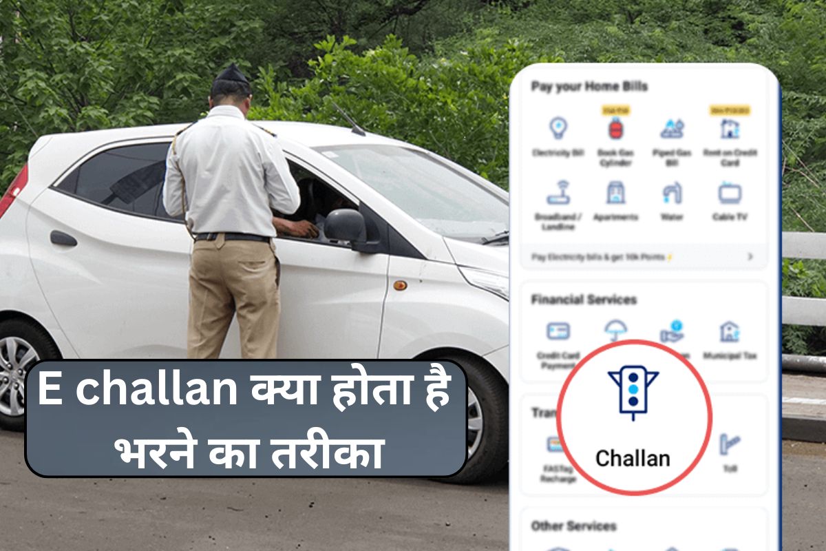 E challan