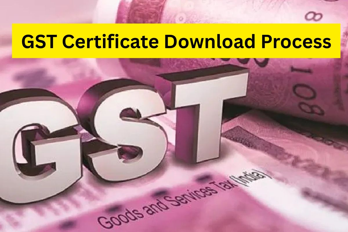 gst certificate download